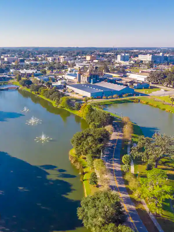a view on Ocala, FL